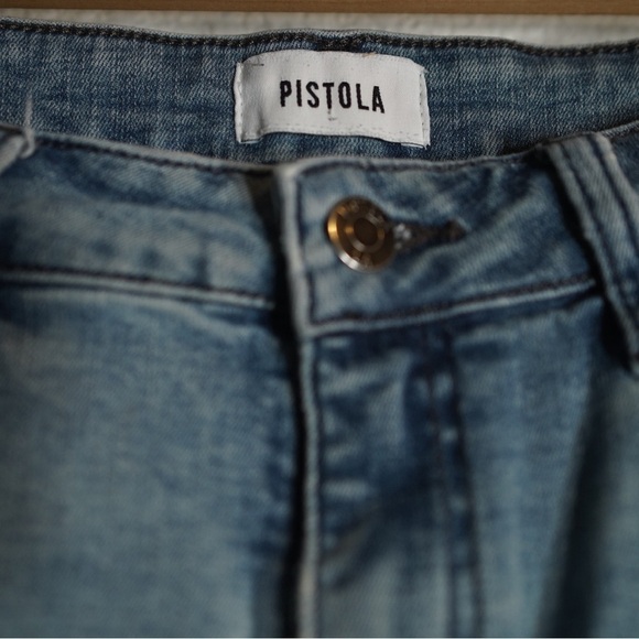 Pistola Skinny Jeans Women’s light wash slim denim pants Size 29 US 7 - 8 - Picture 4 of 11